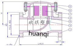 T型塑料過濾器圖紙